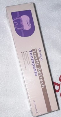 Oralhue Tooth Refresh Fluoride Toothpaste Menthol Whitening 100g