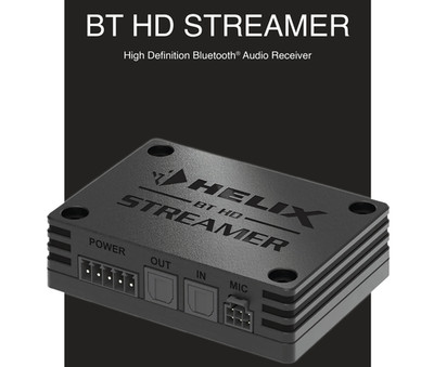 HELIX BT HD STREAMER-Bluetooth Receiver | OPTICAL SPDIF 24bit / 96kHz-BT 5.0