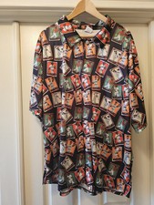 San Francisco SF Giants MLB Giant LEGENDS baseball card Aloha shirt, Men's XL