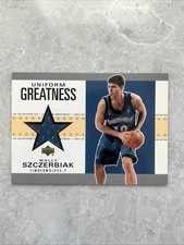2002-03 UD Authentics Uniform Greatness #WSU Wally Szczerbiak Jersey Card