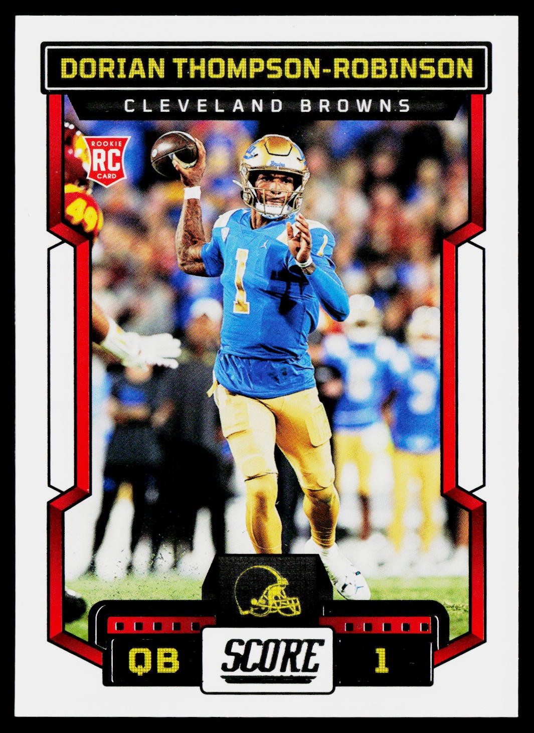 2023 Score Signatures #314 Dorian Thompson-Robinson Cleveland Browns Auto