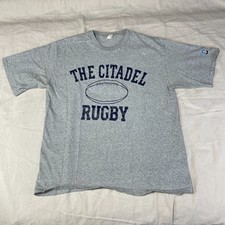 Vintage The Citadel Shirt Adult Extra Large XL Made in USA Military 90s Logo 80s