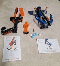 2x Lot Hexbug Vex Robotics Crossbow SwitchGrip Assembled 99 com Instruction Book