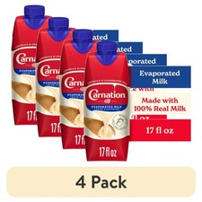  4 pack Nestle Carnation Vitamin D Added Evaporated Milk for Easter Baking