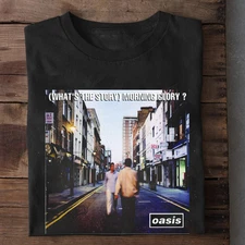 What's The Story Morning Glory Oasis Band Hot T Shirt Full Size S-5XL FH258