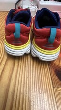 Hoka Bondi 8 Shoes Mens 9 D Running Sneakers Athletic Trainers 1123202 RAFL.