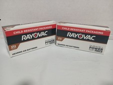 72 Rayovac 312 Hearing Aid Batteries Loud n Clear NEW Exp 10/2029 72 Pcs 312CR