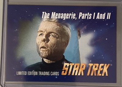 1993 - SkyBox - Star Trek:TOS Series VHS Episode Card #16 The Menagerie