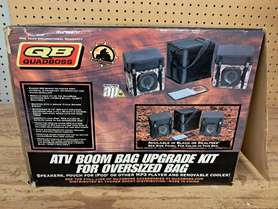 QuadBoss ATV Boom Bag Upgrade Kit for Oversized Bag - Camo - Image 3 of 4