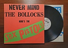 Never Mind The Bollocks Here's The Sex Pistols Vinyl Lp 1977 US 1st Press Warner