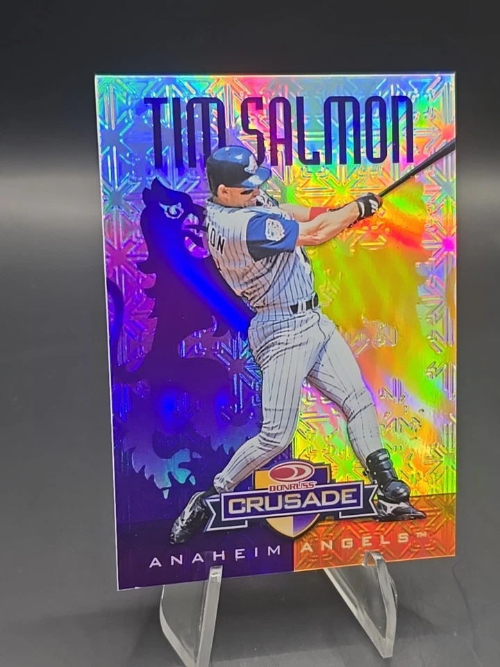 Tim Salmon 1998 Donruss Crusade Purple/100 - Image 2 of 4