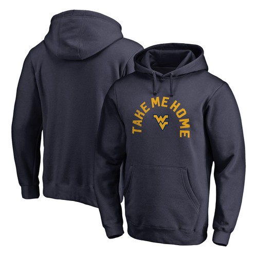Marineblauer West Virginia Mountaineers Team Hometown Collection Pullover Hoodie für Herren