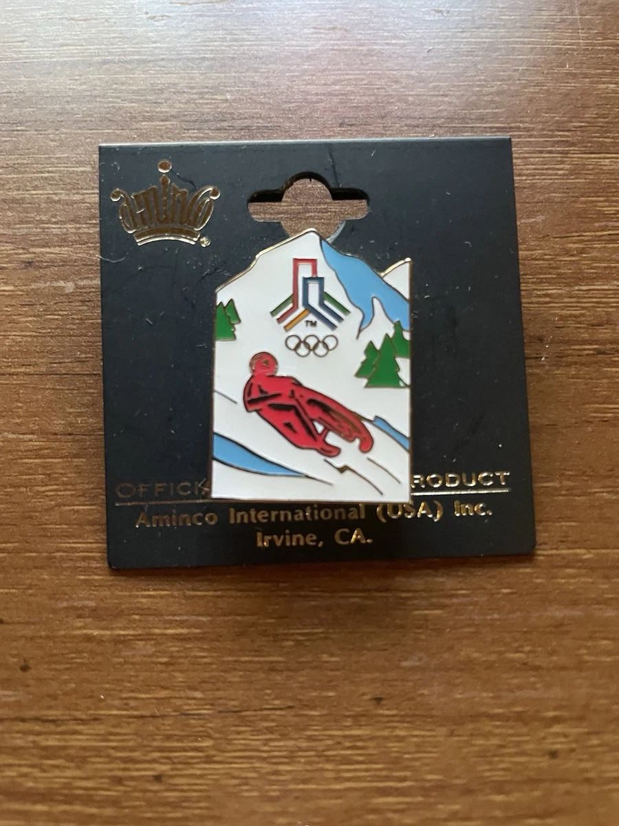 1992 Pin's Folies Badge Albertville Olympic Winter Games Les Menuires
