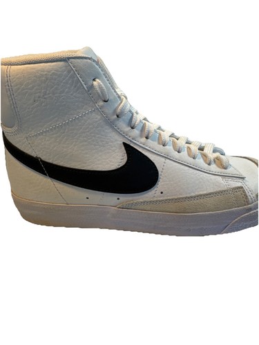 Nike Blazer Mid 77 weiß schwarz Leder Wildleder US Größe 6 hoher Sportschuh - Bild 15 von 18