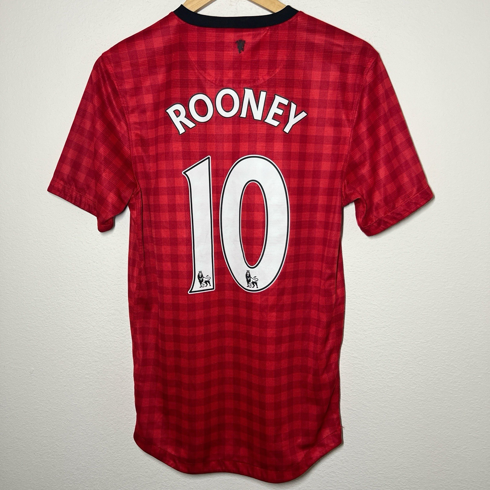 Manchester United Wayne Rooney 2012-2013 Home Jersey | Vintage Soccer S