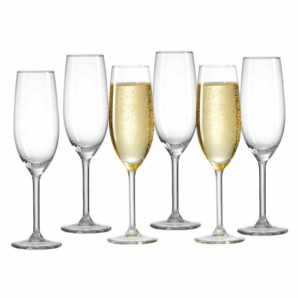 Ritzenhoff & Breker Sektkelch Vio 6Er Set, SektgläSer, Glas, Klar, 210 Ml-image