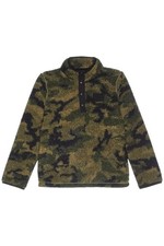Under Armour Kid's Boy Sherpa 1/4 Snap Pullover Baroque Green