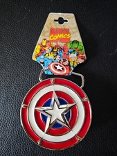 2011 Marvel Comics Captain America Shield Belt Buckle