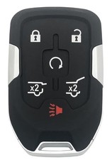 Horande Replacement Key Fob Cover Shell fit for Chevy Suburban Tahoe 2015 Black
