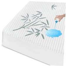 Size Waterproof Mattress Protector, Breathable and Coolingen Mattress Pad King