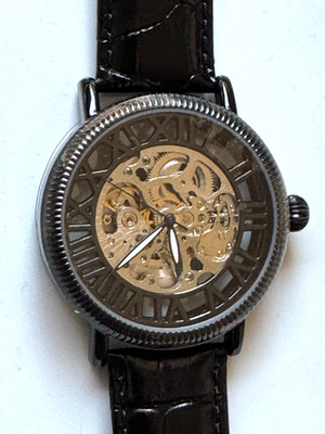 Pierre Chaubert Skeletton - Herrenuhr Automatic - Werk läuft - Ungetragen