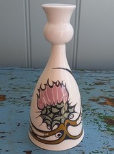 Art Nouveau Style Thistle Bell By Highland China Scotland. VGC.