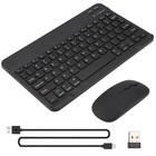 Ultradünnes, Leises, Kabelloses Bluetooth-Tastatur- und Maus-Set, Geeignet 6687