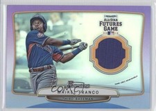 2013 Bowman Draft Future's Game Relics Purple 2/10 Maikel Franco #FGR-MF 3b9
