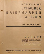 Das kleine Schaubek-Ausgabe 1945-29 Vordruckblätter Frankreich mit einig. Marken