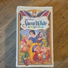 Walt Disney Snow White and the Seven Dwarfs VHS Masterpiece NTSC G 1937 