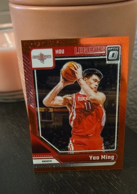 2024-25 Panini Donruss Optic - Legends Yao Ming #226 Red Glitter Prizm 57 /75
