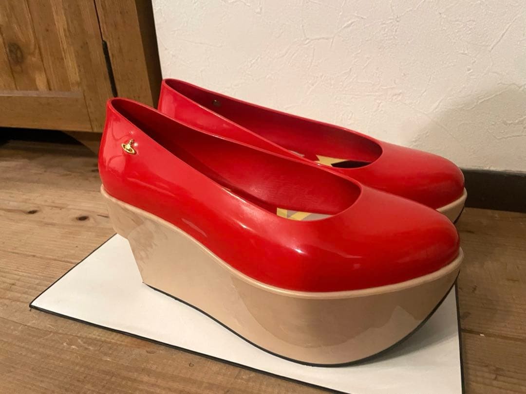Vivienne Westwood x Melissa Rocking Horse Ballerina Shoes Red