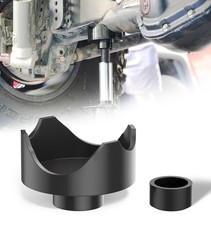 2-in-1 Black Hydraulic Jack Axle Adapter Lifting Saddle For 4-12-ton Bottle Jack