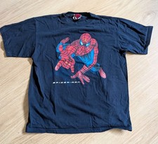 Vintage 2002 Spider-Man Shirt Marvel Movie Doc Ock Youth Size Large