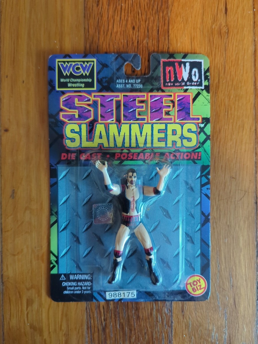 NEW WCW nWo Scott Hall Steel Slammers Die Cast Figure NEW WCW nWo Scott Hall Steel Slammers Die Cast Figure