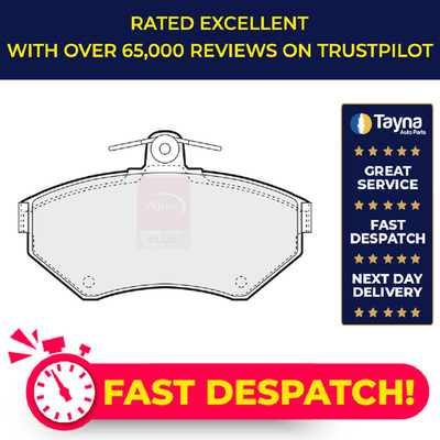 Brake Pads Set fits VW CADDY Mk2 1.4 Front 95 to 04 1HM698151 357698151E Quality