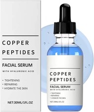 Copper Peptide Serum for Face, Anti-Aging Peptide Serum
