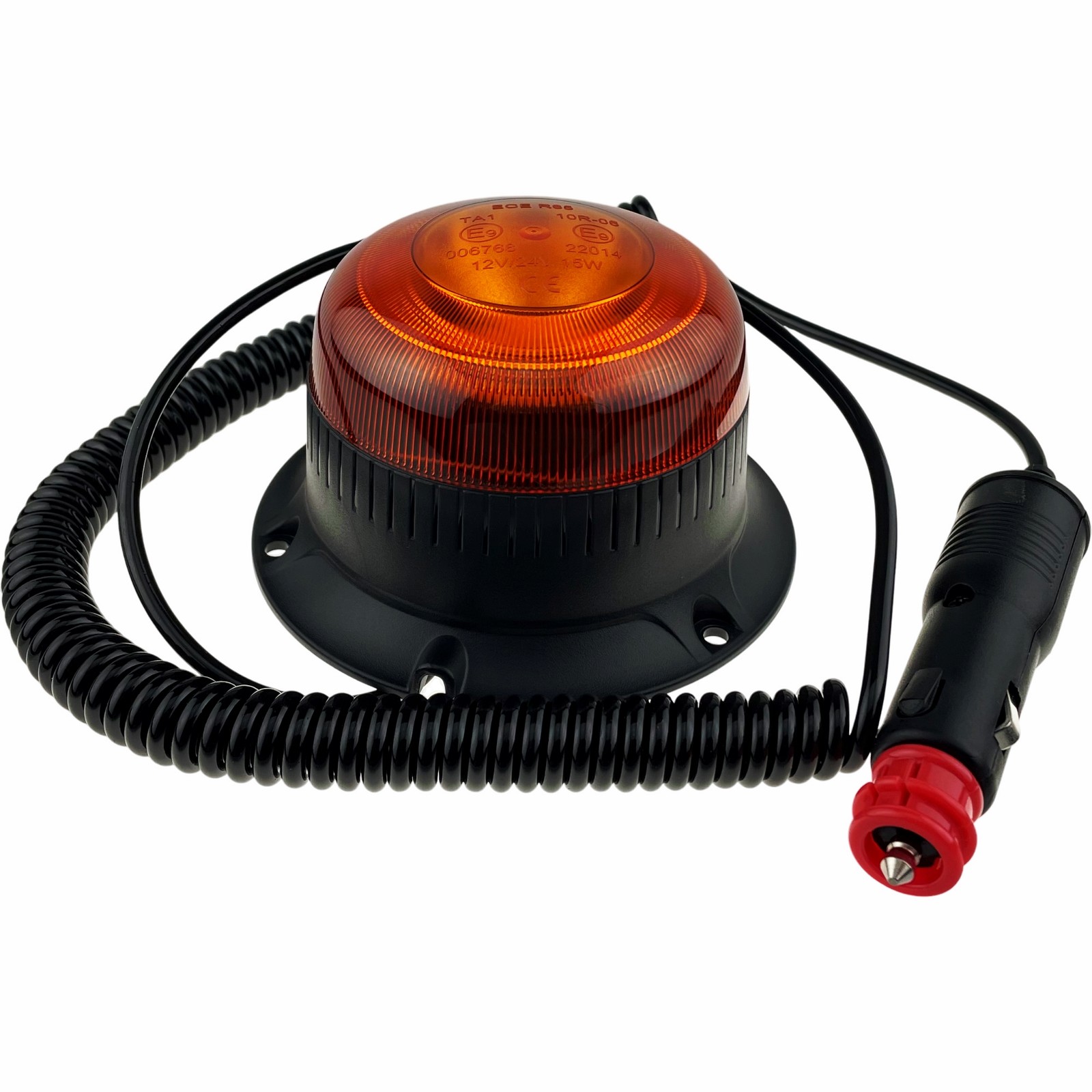 LED Amber Flashing Standard Micro Beacon Magnetic for Street Sweepers