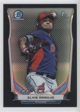 2014 Bowman Chrome Prospects Carbon Fiber Refractor 7/10 Elvis Araujo #BCP83 1b8