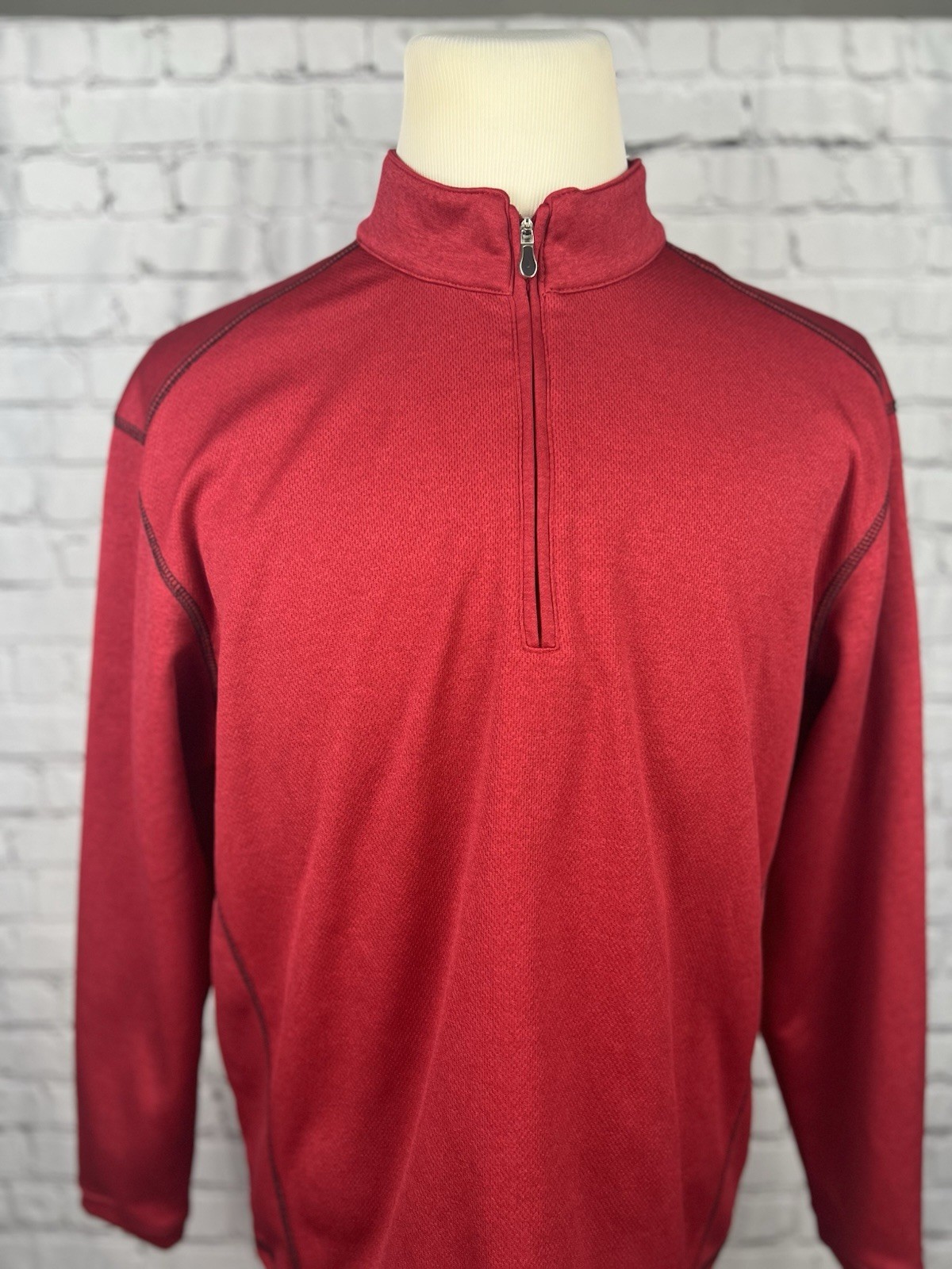 Pebble Beach Performance Quarter Zip Jacket Men M… - image 5