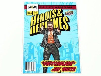 2024 Upper Deck AEW Switchblade Jay White Heroes & Heroines Karte AHH-27