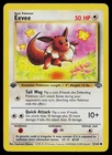 Pokemon Card - Eevee Jungle 51/64 Common 1st Edition