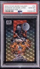 2022 Star Wars Galaxy Shadow Of The Dark Lord Darth Vader Superfractor PSA 10 /1