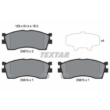 Satz Bremsbeläge Bremsklötze vorne für KIA RIO 1 DC Roadster DB63 | 24438657