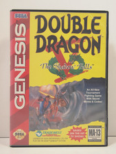 Double Dragon V The Shadow Falls Case SEGA Genesis Authentic BOX ONLY