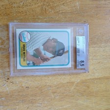 1981 Fleer #87b Graig Nettles. Graded BGS 8.5