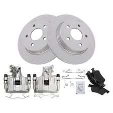 TRQ BKA36085 Disc Brake Kit For Ford Focus 2012-2018 Rear 15271565