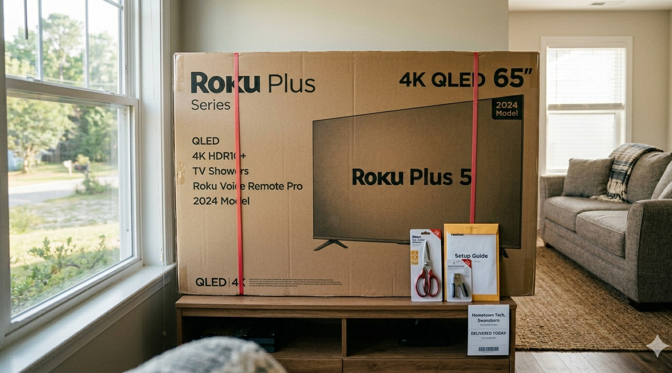 Roku Smart TV &ndash; 65-Inch Select Series 4K HDR Roku TV model 65R4A5R