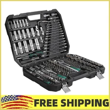 216 Tool Set,Household Basics Tool for Workshop with Wrench,Hammer,Pliers,NEW