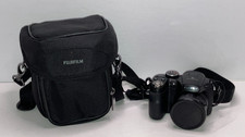 Fujifilm FinePix S1500 10 MP Digital Camera W/Strap, Lens Cap, Bag  8GB SD Card